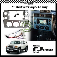 Toyota FJ Cruiser Android Player Casing 9" with Player Socket