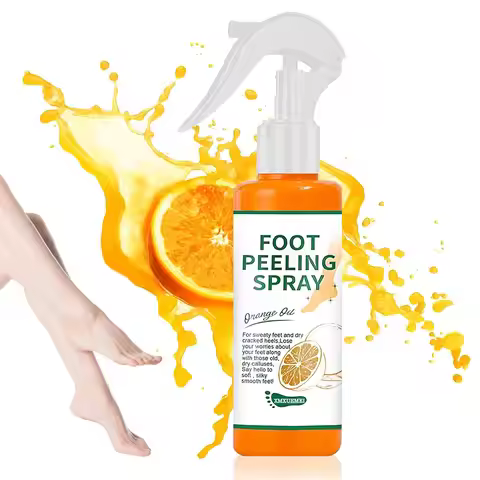 300-100ml Foot Peeling Spray Oil Foot Cuticle Remove Dead Foot Exfoliator Softener Peel Off Spray fo