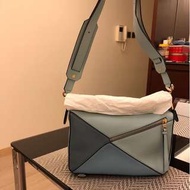 LOEWE Puzzle Bag Aqua/Light Blue/Stone Blue Brand new