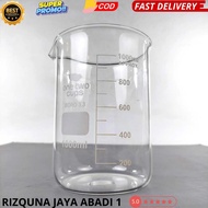 One Two Cups Borosilicate Glass Lab Measuring Cup 1000ml- GG-17
