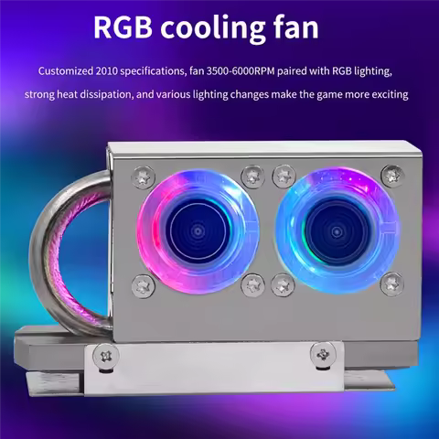 T10C!RGB M.2 Hard Disk Heat Dissipation Radiator Sink 3-Pin Connector HDD Cooler High Conductivity H