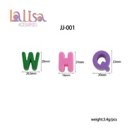 Large Hole Acrylic Letter Beads DIY Jewelry Making Accessories For Beading JJ-001