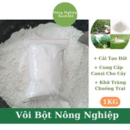 Agricultural Lime Powder De-Souring Improves Soil, Limits Fungal Diseases for Plants, Disinfects Bar