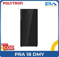 Kulkas Polytron 1 pintu PRA 18 DMY Hitam polos kapasitas 180 liter