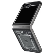 SPIGEN Case for Galaxy Z Flip 7 FE / Z Flip 6 [Air Skin Zero One] Air-Light Design with Scratch Resi