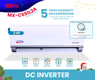 Matrix Aircon Shop PH - Mx-CS51L2A Matrix 2HP Inverter Split Type Aircondition (Unit Only) - Home Ap