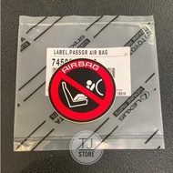 Toyota Land Cruiser VX 80 100 200 Air Bag Sticker