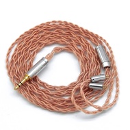 FAAEAL Earphone Cable 4 Core High Purity Copper Cable With 2Pin/MMCX Connector 3.5\4.4\2.5mm Upgrade Cable For TIN\TFZ Headsets