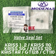 (2Pcs) VALVE SEAL SET Modenas KRISS110 / Kriss 1 , 2 , SG / Kriss120 / KRISTAR / GT128 / CT110