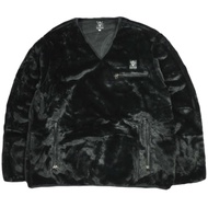 South2 West8 S2W8 23AW 日本製造 V 領滾邊襯衫 - 超細毛滾邊 V 領襯衫，超細毛，NS734，M 碼，黑色，衛衣，套頭衫，上衣 [二手] [South2 West8]