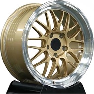 HHHNH Custom Forged Wheels 18 19 20 Inch 1-Piece Deep Lip Sliver Chrome ML-10 5x120 Design 6061-T6 F