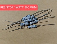 10pcs RESISTOR 1WATT 560 OHM 1 WATT 560OHM 1 W 5℅