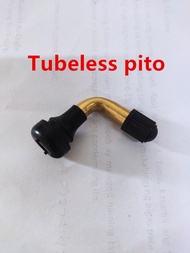 Tubeless Tire Angled Valve for Electric Scooter and Ebike. Ebike Tubeless tire Pito sa Gulong