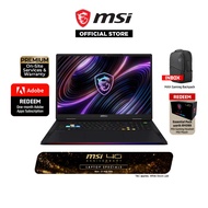 MSI Raider 18 Max HX A2WJ-1086MY Gaming Laptop (U9-290HX/16GB*2 DDR5/2TB SSD/RTX 5090/18" UHD+/W11H/