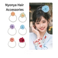 【Ready Stock】nyonya hair accessories 娘惹发饰 頭發圈 nyonya accessories 发圈 kebaya 丸子頭 發圈