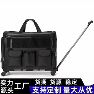 H-Y/ Hatchback Oversized Pet Trolley Bag Cat Bag Trolley Breathable Portable Pet Cage Small and Medium-Sized Dogs Dog Ba