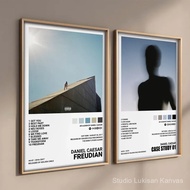 Daniel Caesar Singer Music Album Cover Freudian Pictures for Room Bar Art Home Wall Decor Print Post