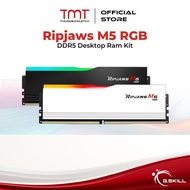 TMT G.Skill Ripjaws M5 RGB DDR5 Desktop RAM Kit (16GBx2) 5200MT/s 6000MT/s (Black/White)