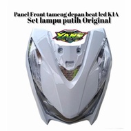 Lampu Motor/ Tameng Panel Lampu Depan Beat New Led K1A 2021Putih Set