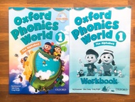 Oxford Phonics World - Level 1 - 2 quyển (SB+WB) - Khổ A4