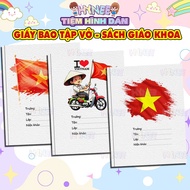 Vietnamese Themed Notebook Covers, Notebook Covers, and Textbook Covers - Subject Notebook Covers wi