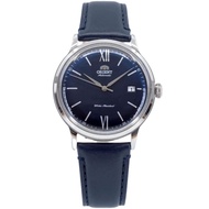 On Hand Orient Bambino Classic Automatic Blue Dial RA-AC0021L10B RA-AC0021L Leather Analog Watch