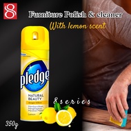 Lemon Pledge Furniture Polish 330g / Natural Beauty lemon furniture polish and cleansing conditioner