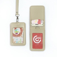 Synthetic Leather Holder 7 ID CARD Slots NAME Holder TAG Lanyard Card Holder ID Card Holder