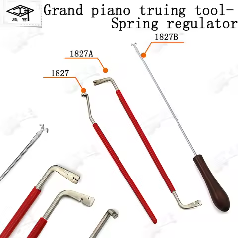 piano maintenance tuning grand piano trimming tool spring adjuster double headed adjustment sandalwo