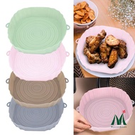 BEST- Air Fryer Paper Liner Silicone AirFryer Pot Air Fryers Oven Oil-proof Parchment Baking Tray Fried Pizza Chicken Basket Mat Square Round Grill Pan Accessories