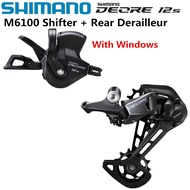 SHIMANO DEORE M6100 12s Groupset SL M6100 SHIFT LEVER RD M6100 SGS REAR DERAILLEUR 12 Speed 12V SHIF
