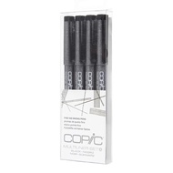 Copic (COPIC)Too Copic Multiliner 4-Piece Set Black A Direct From Japan
Too Copic Multiliner 4-Piece