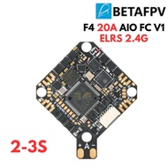 BetaFPV F4 20A AIO FC V1 ELRS 2.4G 2-3S (26X26mm) Brushless Flight Controller For Pavo Pico Whoop BT
