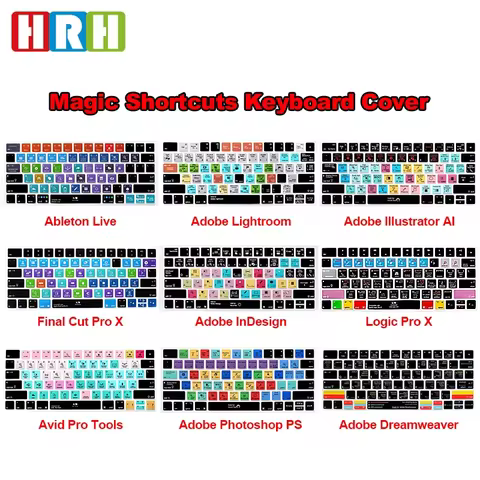 Ableton Live/Pro Tools/Final Cut Pro X Hotkey Functional Keyboard Cover for Apple iMac Magic Keyboar