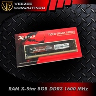 (  ) memori memory ram ddr3 8gb xstar tiger shark