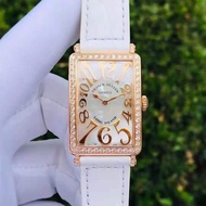 Franck Muller/FM Long Island Series 18K Rose Gold Original Diamond English Women's Watch