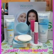 wardah paket perfect bright/wardah paket remaja