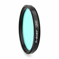 SVBONY UHC กรอง1.25 + 2 สำหรับกล้องโทรทรรศน์ดาราศาสตร์ตาข้างเดียวสังเกตวัตถุท้องฟ้าลึก F9131