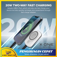 X.One® Nano Magcharge Magnetic Wireless Powerbank with 20W PD USB-C Port Magsafe Qi Wireless Chargin