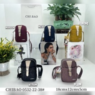 TAS SELEMPANG HP ORI CHIBAO KANVAS 3Ruang CB0532-22