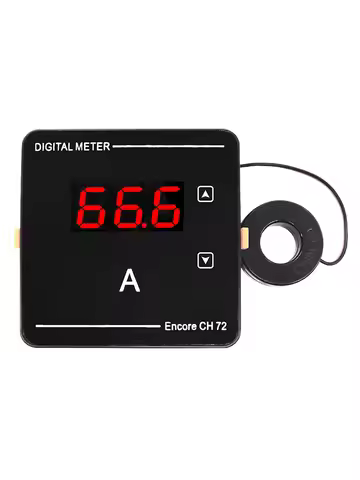 Square AC0-120A Digital Display Ampere Meter 72*72mm Ammeter CH72 Amperimeter