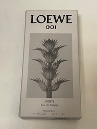 👍只得一支全新特價👍 LOEWE羅意威 001男士EDT香水100ml (無塑封）