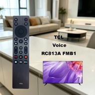 Suitable for TCL RC813A FMB1 intelligent Bluetooth voice TV remote control, universal for 2025 TCL 7