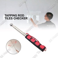 Tapping Rod Mosaic Tiles 1Pc Tester Ready Stock Extendable Hollow Checker Wall Hammer Checker Hollow