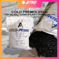 A Cold Premix 25KG (BAG) | Turap Jalan | Tampal Jalan | Tar Jalan | Pothole Patching