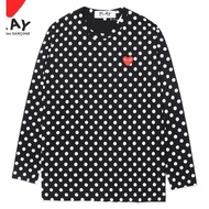 New play comme des garcons CDG Round Neck Men Women Casual Long Sleeve t-Shirt 0909