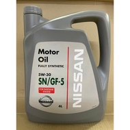 NISSAN FULLY 5W-30 4LITERS ENGINE OIL MINYAK HITAM 4L 5W30 5 30 5-30 5W 30