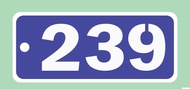 พวงกุญแจตัวเลข อะคริลิค 2 ชั้น ขนาด 7X3 หนารวม 4.5 มิล ป้ายกุญแจ ล๊อคเกอร์ ห้องพัก คอนโด  ซม แจ้งเลข