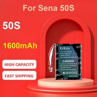 KiKiss Battery For Sena 50S,50S,1600mAh
