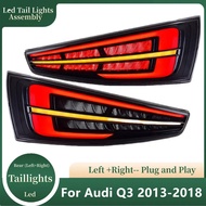 Car Taillights For Audi Q3 2013-2018 Rear Led Brake DRL Turning Light Car Accessories Q3 Tail Light